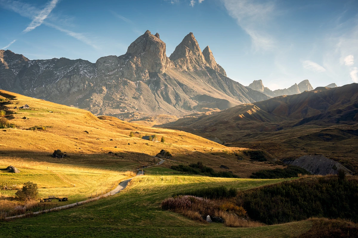 Massif des Arves depuis LAUSANNE
